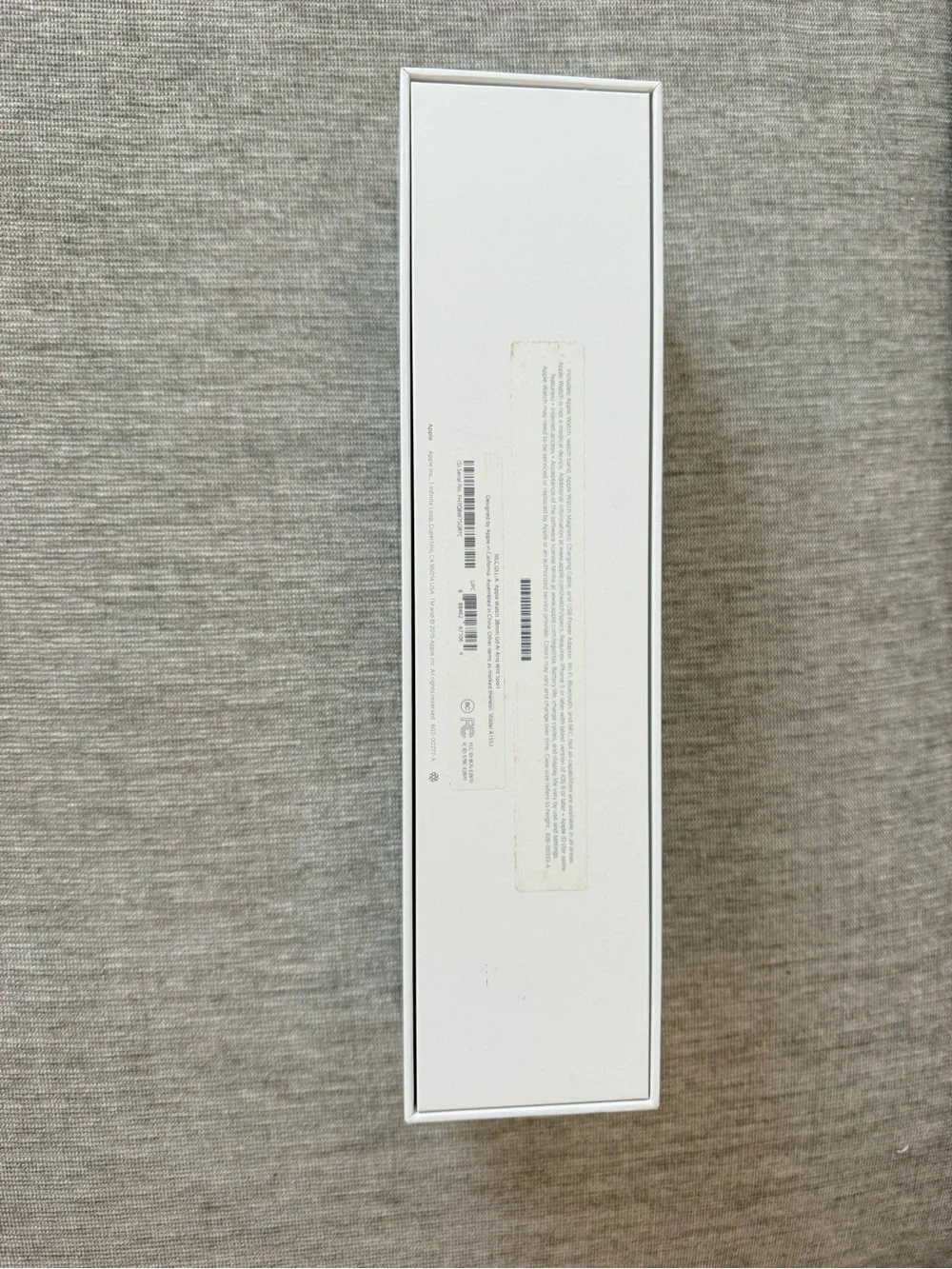 Apple watch case empty box only